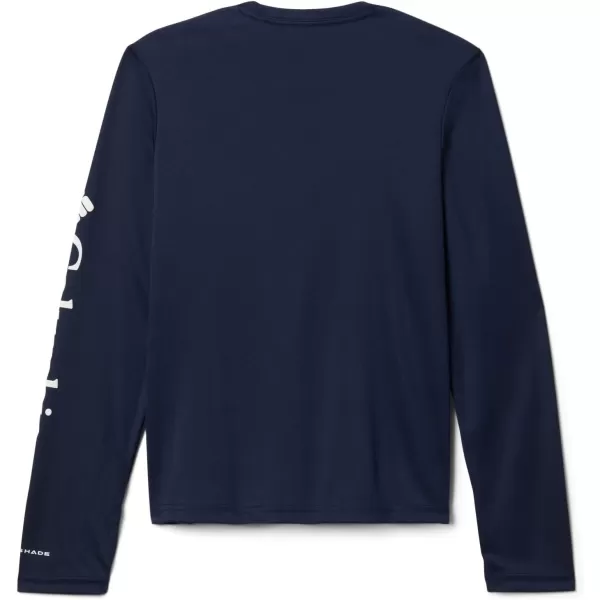 Columbia Kids Fork Stream Long Sleeve ShirtCollegiate Navy