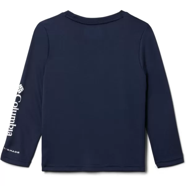 Columbia Kids Fork Stream Long Sleeve ShirtCollegiate Navy