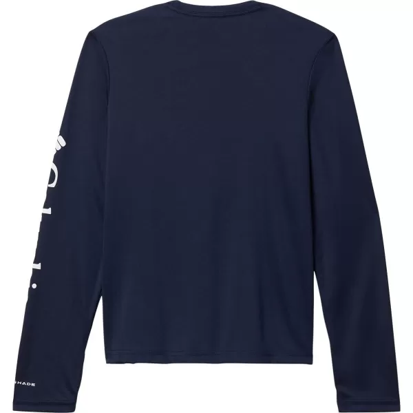 Columbia Kids Fork Stream Long Sleeve ShirtCollegiate Navy