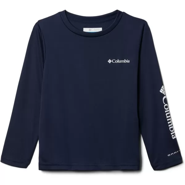 Columbia Kids Fork Stream Long Sleeve ShirtCollegiate Navy