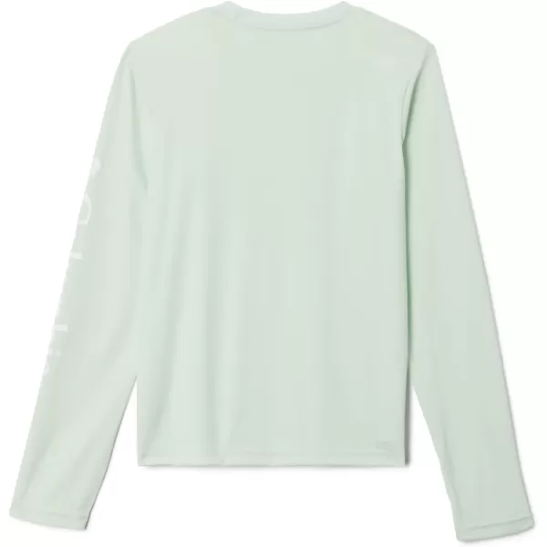 Columbia Kids Fork Stream Long Sleeve ShirtIce Green