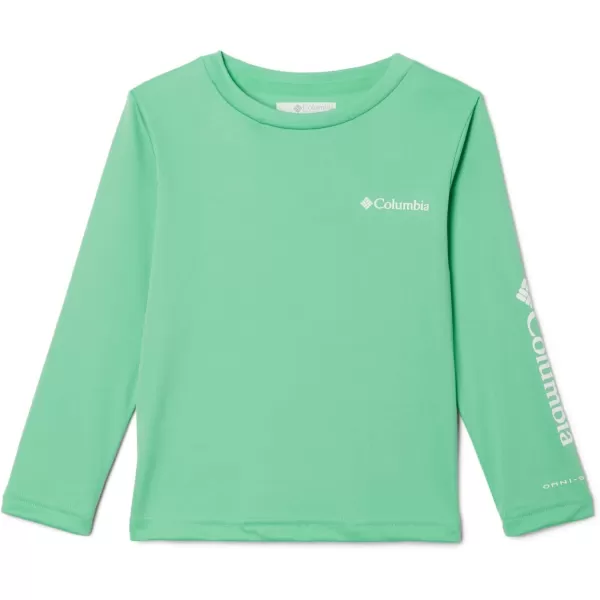 Columbia Kids Fork Stream Long Sleeve ShirtLight Jade