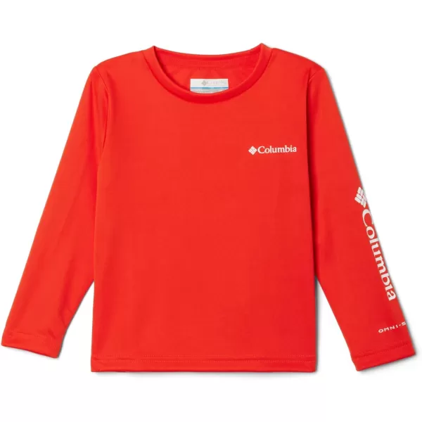 Columbia Kids Fork Stream Long Sleeve ShirtSpicy