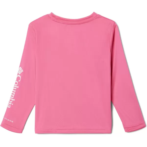 Columbia Kids Fork Stream Long Sleeve ShirtWild Geranium