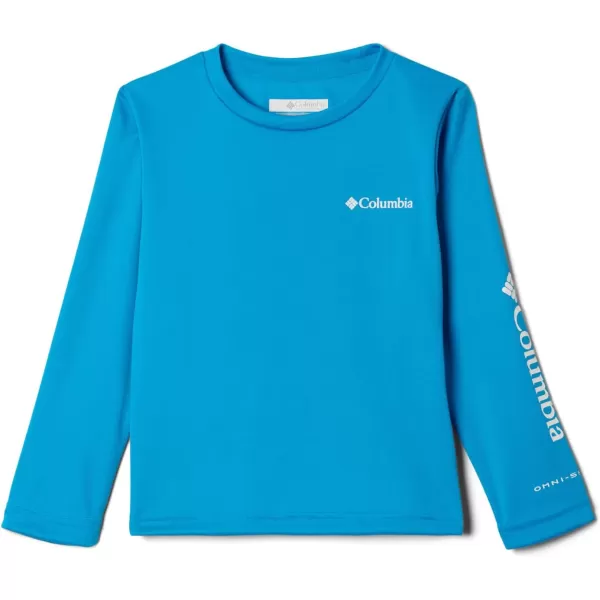 Columbia Kids Fork StreamnbspLong Sleeve ShirtCompass Blue