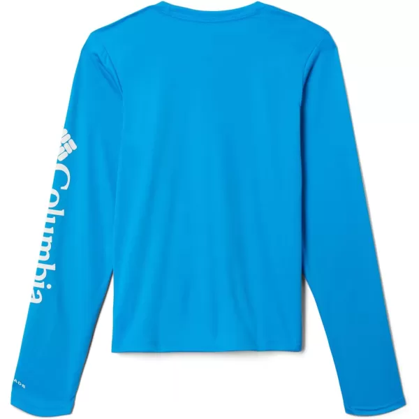 Columbia Kids Fork StreamnbspLong Sleeve ShirtCompass Blue