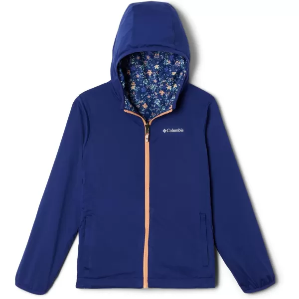 Columbia Kids Pixel Grabber Reversible JacketDark Sapphire Minibiscus