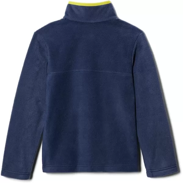 Columbia Kids Steens MTN 14 Snap Fleece PullOverCollegiate Navy