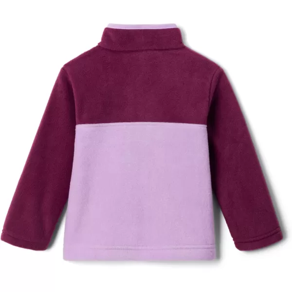 Columbia Kids Steens MTN 14 Snap Fleece PullOverGumdrop  Marionberry