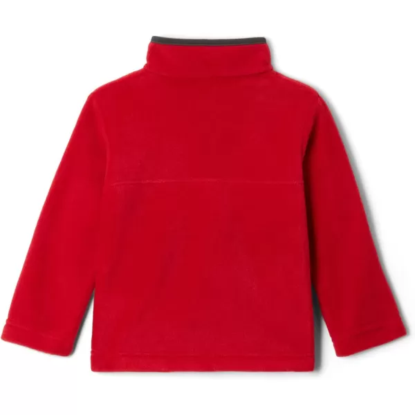 Columbia Kids Steens MTN 14 Snap Fleece PullOverMountain Red