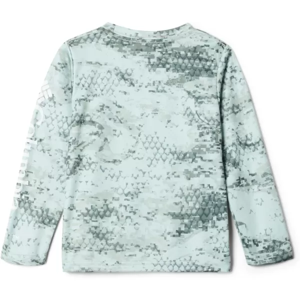 Columbia Kids Super Terminal Tackle Long SleeveSafari Pfg Camo Print