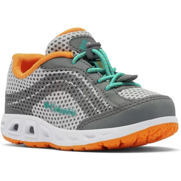 Columbia Kids Youth Drainmaker IV Water ShoeGrey IceTropic Water