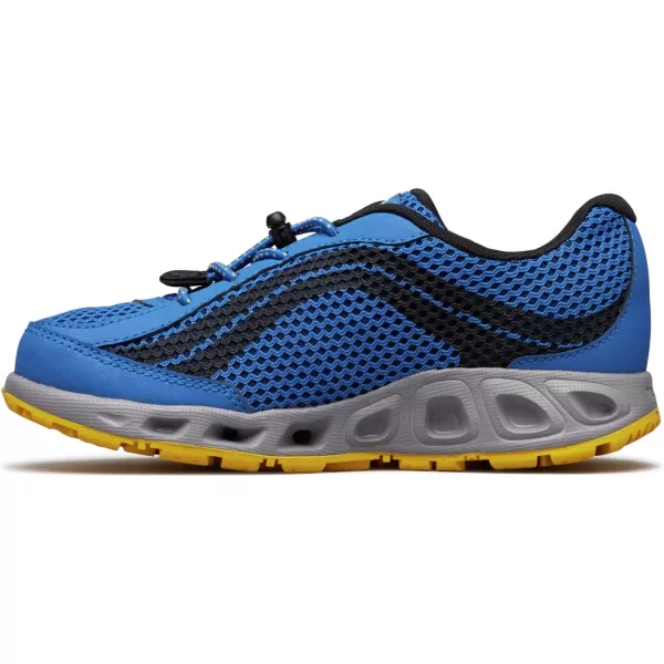 Columbia Kids Youth Drainmaker IV Water ShoeStormy Blue Deep Yellow