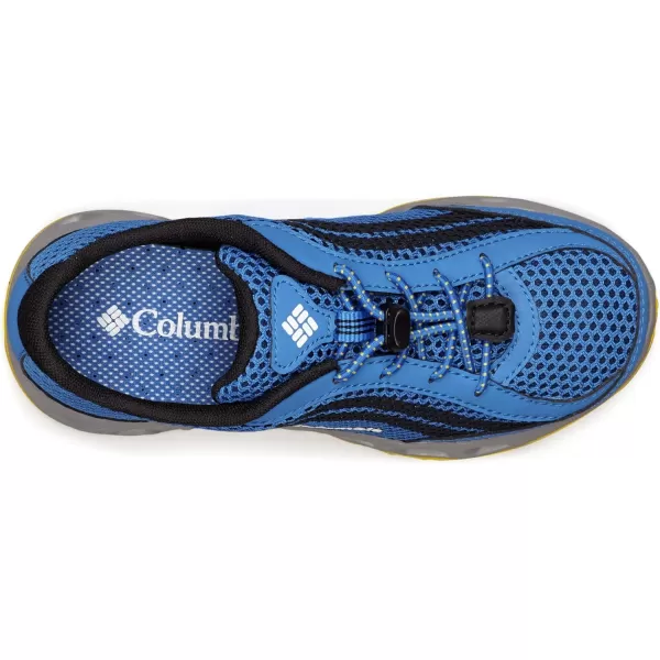 Columbia Kids Youth Drainmaker IV Water ShoeStormy Blue Deep Yellow