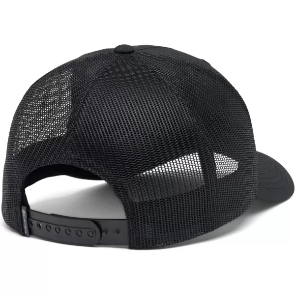 Columbia Logo Snap BackBlackArched Columbia