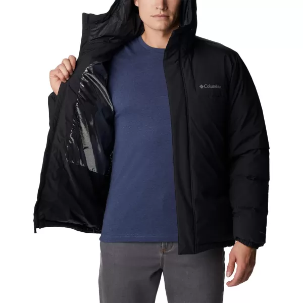Columbia Mens Aldercrest Down Hooded JacketBlack