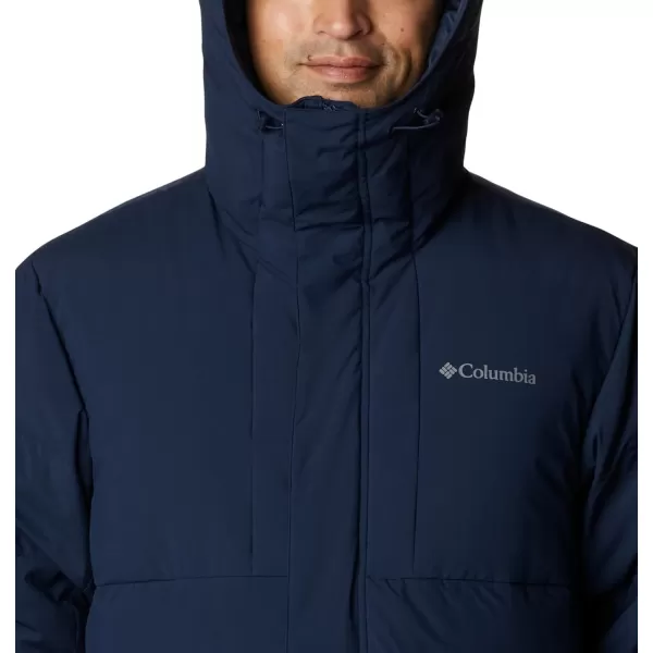 Columbia Mens Aldercrest Down ParkaCollegiate Navy