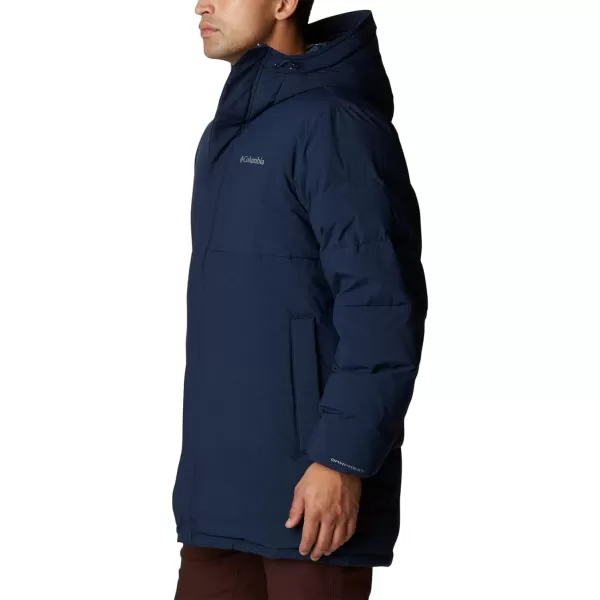 Columbia Mens Aldercrest Down ParkaCollegiate Navy