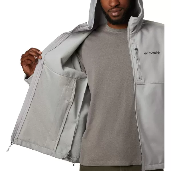 Columbia Mens Ascender Hooded Softshell JacketColumbia Grey