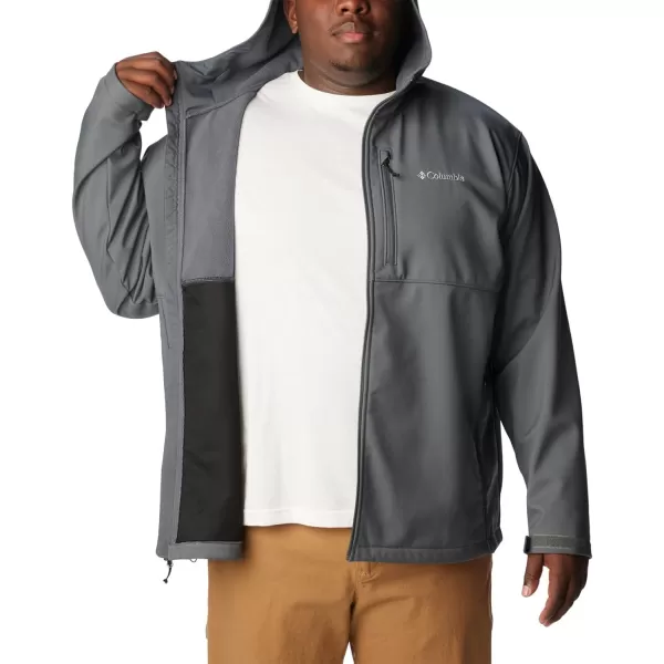 Columbia Mens Ascender Hooded Softshell JacketGraphite