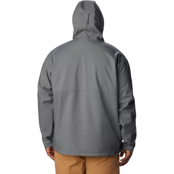 Columbia Mens Ascender Hooded Softshell JacketGraphite