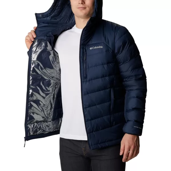 Columbia Mens Autumn Park Down Hooded JacketBlue