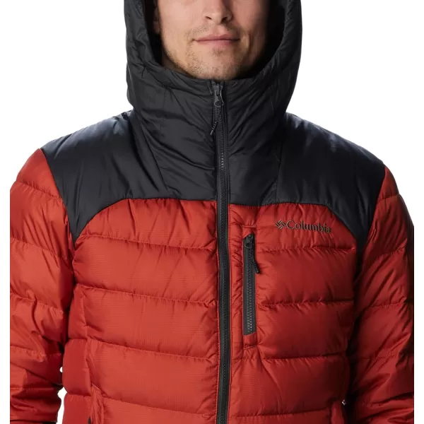 Columbia Mens Autumn Park Down Hooded JacketOrange