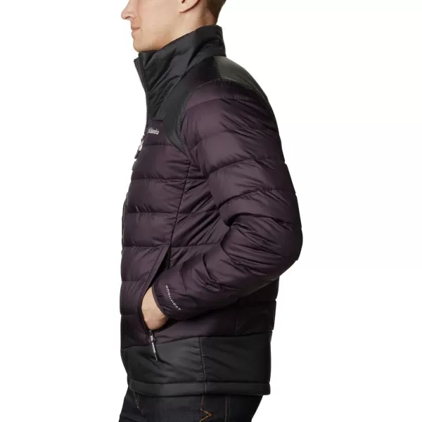 Columbia Mens Autumn Park Down JacketDark PurpleShark