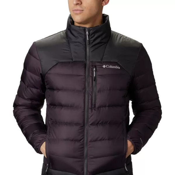 Columbia Mens Autumn Park Down JacketDark PurpleShark