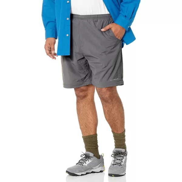 Columbia Mens Backcast Convertible PantCity Grey