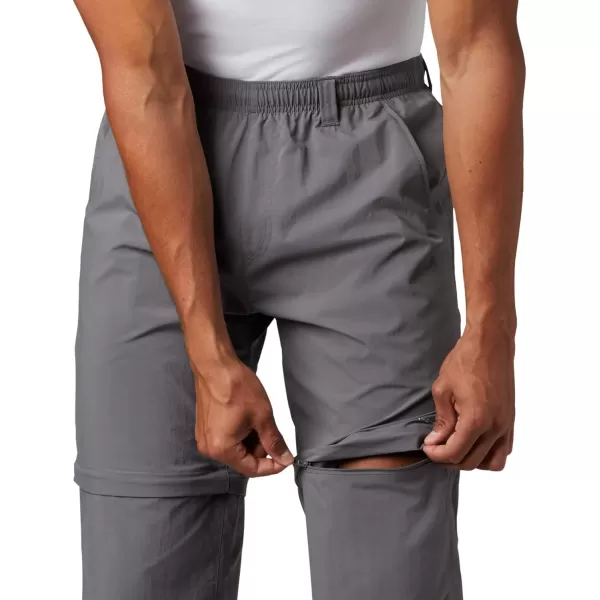 Columbia Mens Backcast Convertible PantCity Grey