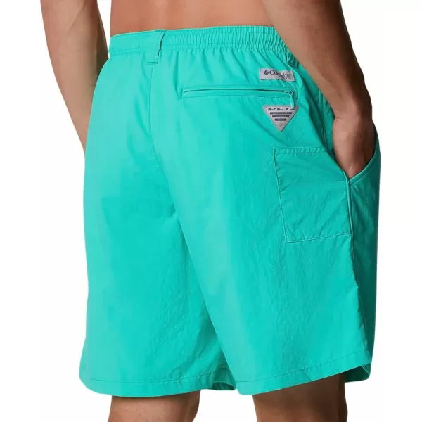 Columbia Mens Backcast Iii Water ShortElectric Turquoise