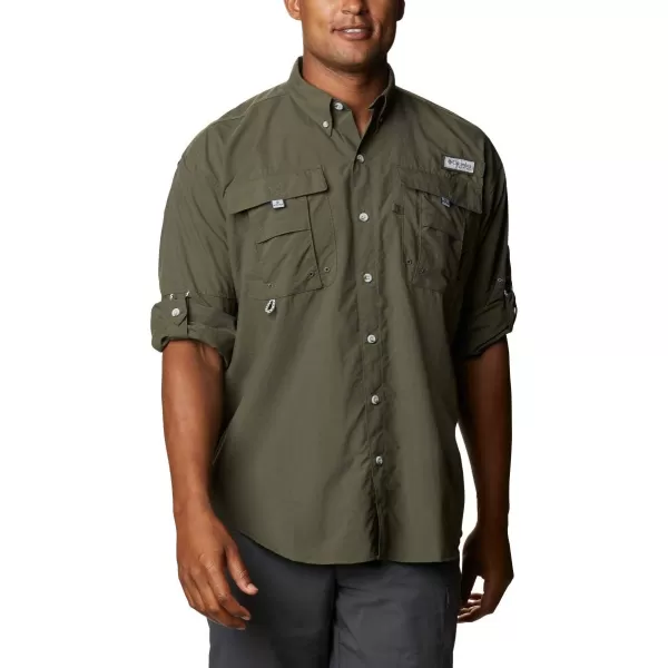 Columbia Mens Bahama II Long Sleeve ShirtAlpine Tundra