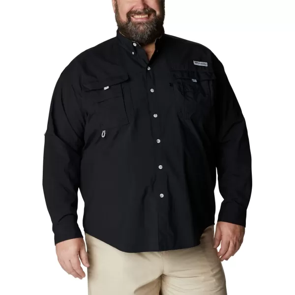 Columbia Mens Bahama II Long Sleeve ShirtBlackRealtree Edge