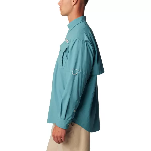 Columbia Mens Bahama II Long Sleeve ShirtCanyon Blue