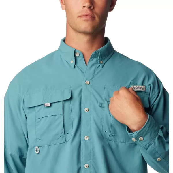 Columbia Mens Bahama II Long Sleeve ShirtCanyon Blue