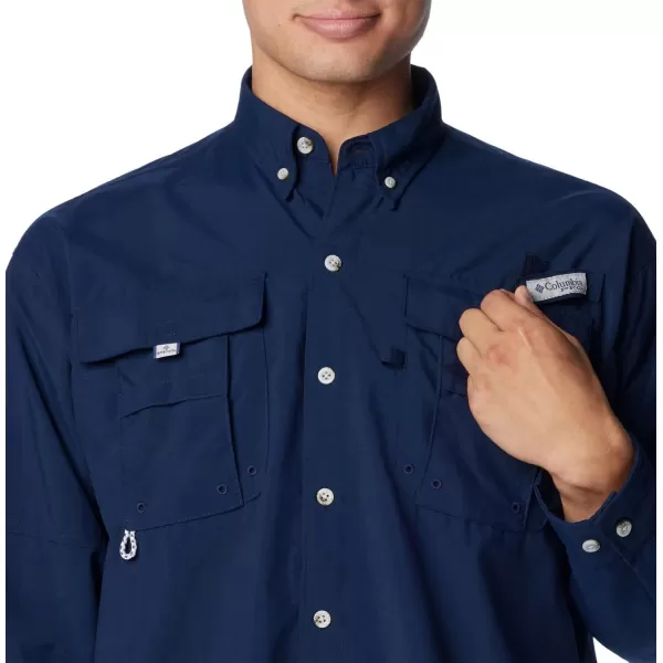 Columbia Mens Bahama II Long Sleeve ShirtCollegiate Navy