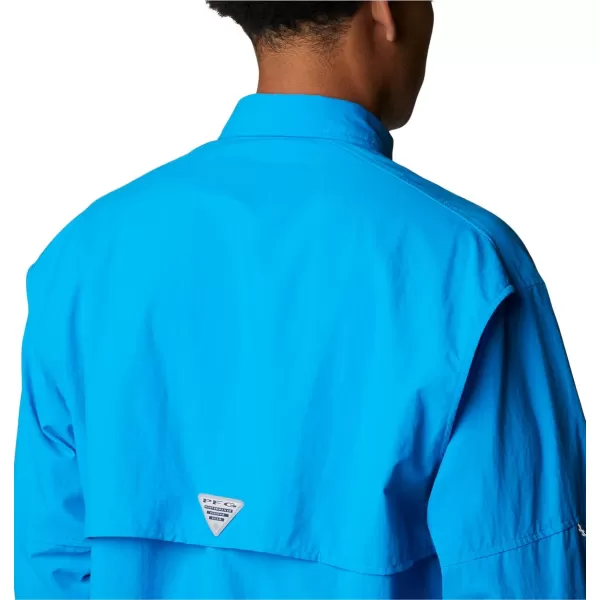 Columbia Mens Bahama II Long Sleeve ShirtCompass Blue