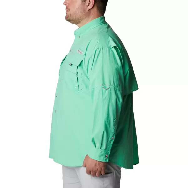 Columbia Mens Bahama II Long Sleeve ShirtLight Jade