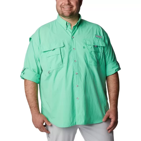 Columbia Mens Bahama II Long Sleeve ShirtLight Jade