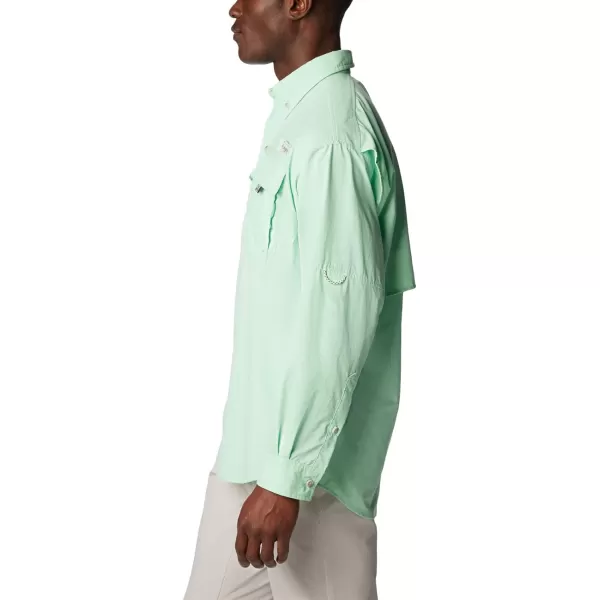 Columbia Mens Bahama II Long Sleeve ShirtMint Cay