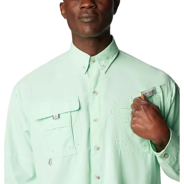 Columbia Mens Bahama II Long Sleeve ShirtMint Cay