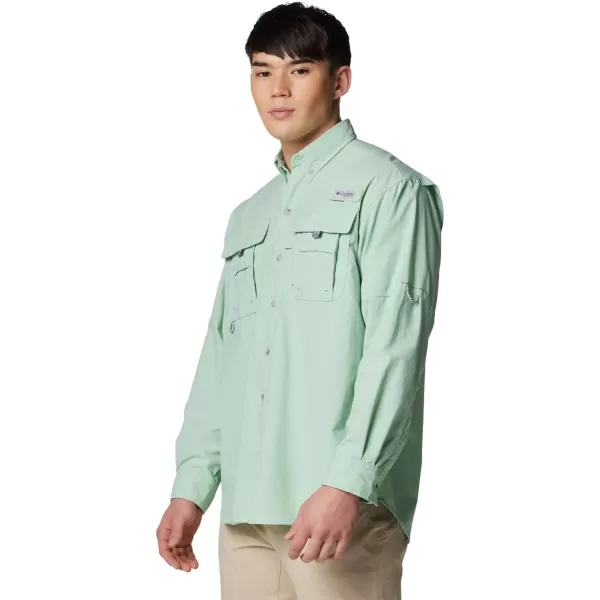 Columbia Mens Bahama II Long Sleeve ShirtNew Mint