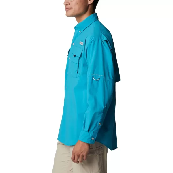 Columbia Mens Bahama II Long Sleeve ShirtOcean Teal