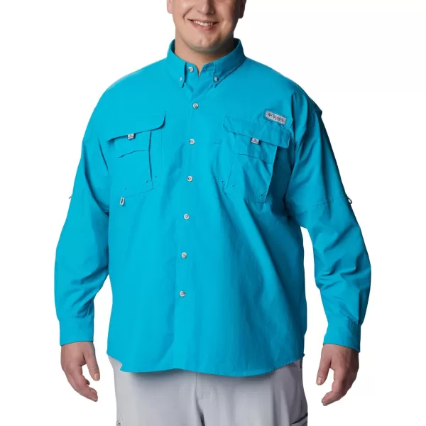 Columbia Mens Bahama II Long Sleeve ShirtOcean Teal