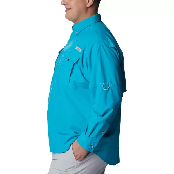 Columbia Mens Bahama II Long Sleeve ShirtOcean Teal