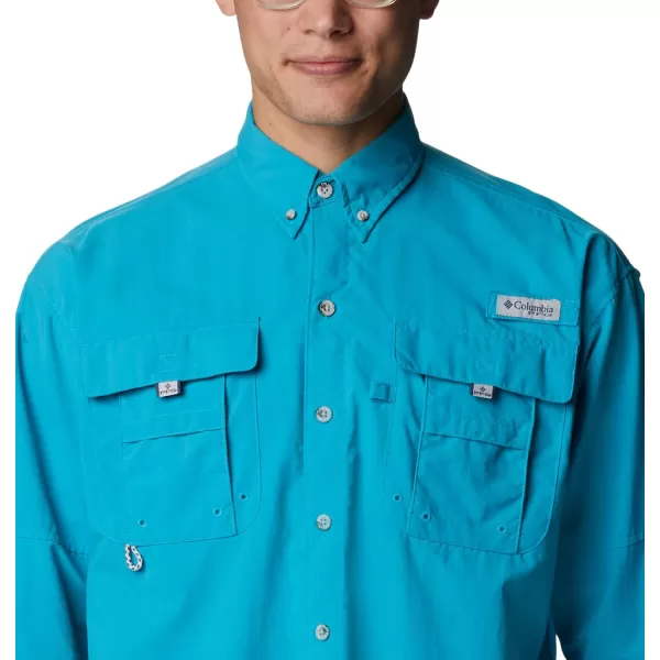 Columbia Mens Bahama II Long Sleeve ShirtOcean Teal