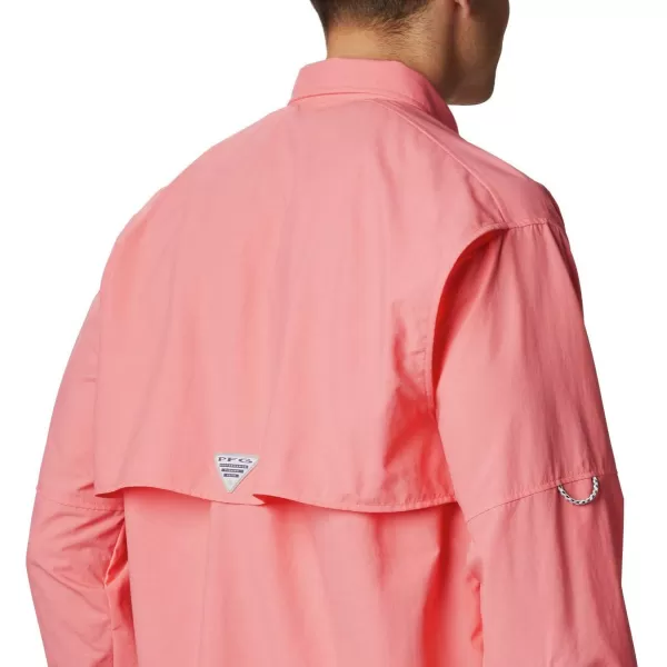 Columbia Mens Bahama II Long Sleeve ShirtSalmon