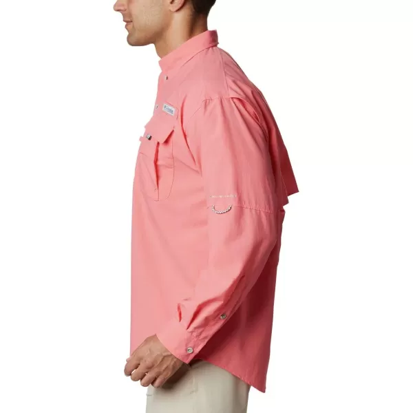 Columbia Mens Bahama II Long Sleeve ShirtSalmon