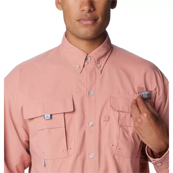 Columbia Mens Bahama II Long Sleeve ShirtSandalwood Pink